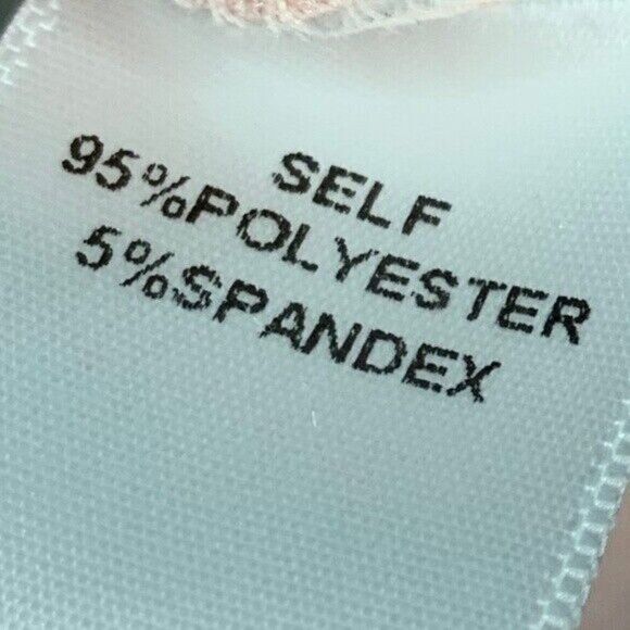 Soprano Womens Girls XL Blush Pink Crushed Velvet Split Back Top Pullover Shirt - Picture 4 of 8